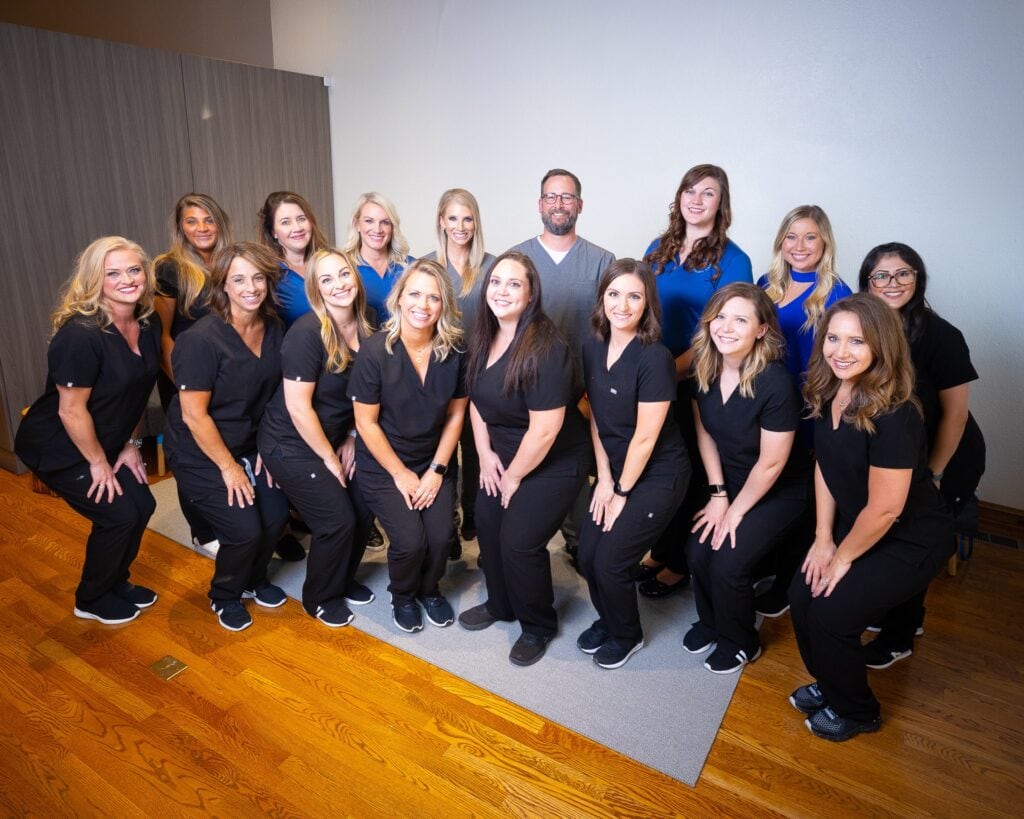 Group-Portraits-Kanning-Orthodontics-2020-Kansas-City-Missouri-Orthodontist-10-1024x819 Our Team  - Braces and Invisalign in Liberty, Missouri - Kanning Orthodontics